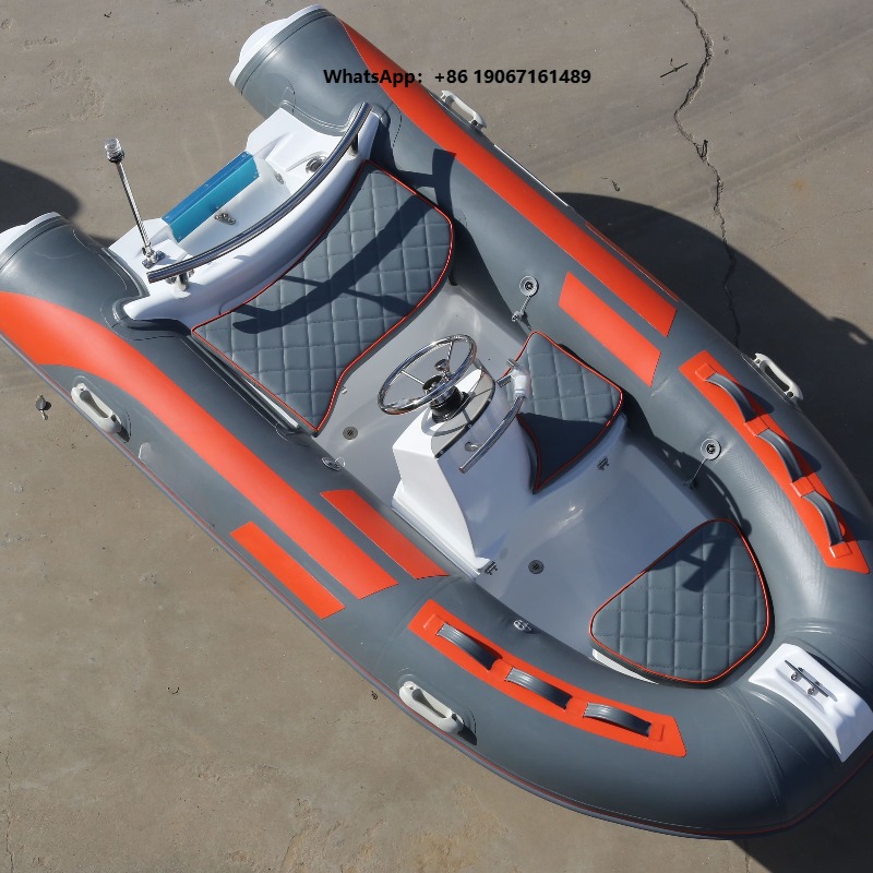 Inflatable Boat 3.3M Pvc - 11ft 3,3m Doppelmodell Schlauchboote 1,2mm Fiberglas