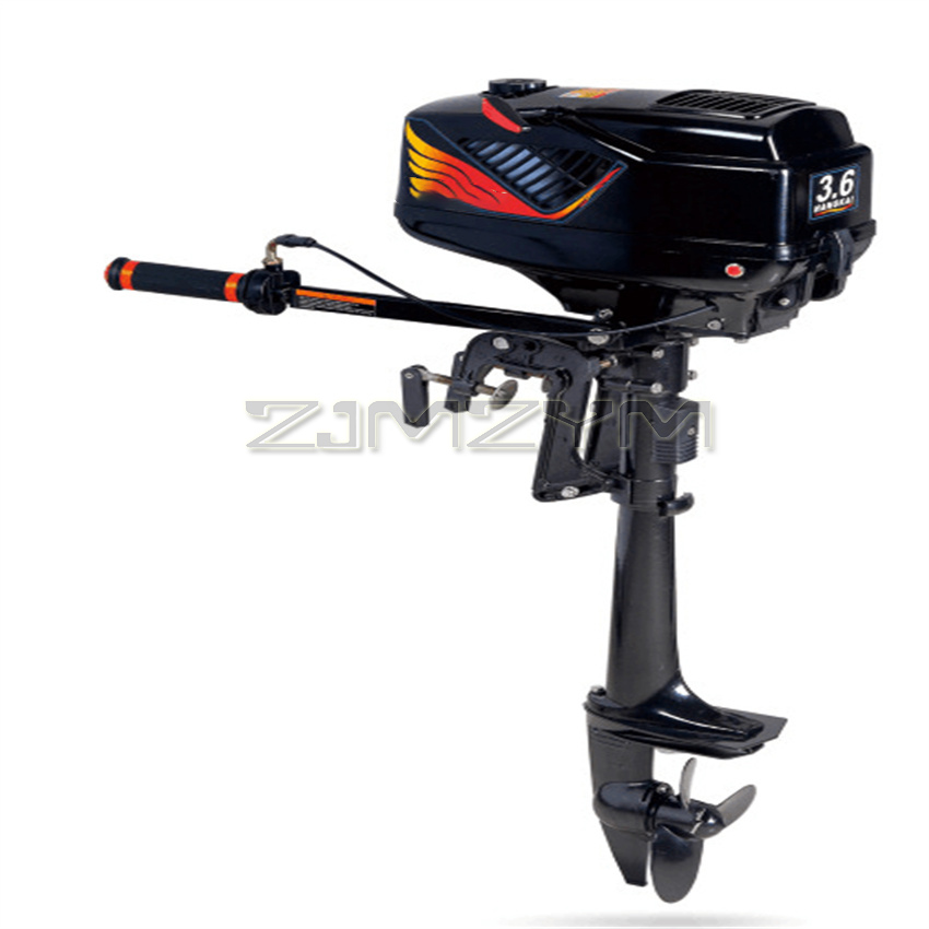 Electric Outboard Motor 3Hp - 2-Takt 3,6 PS Außenbordmotor Boot wassergekühlter