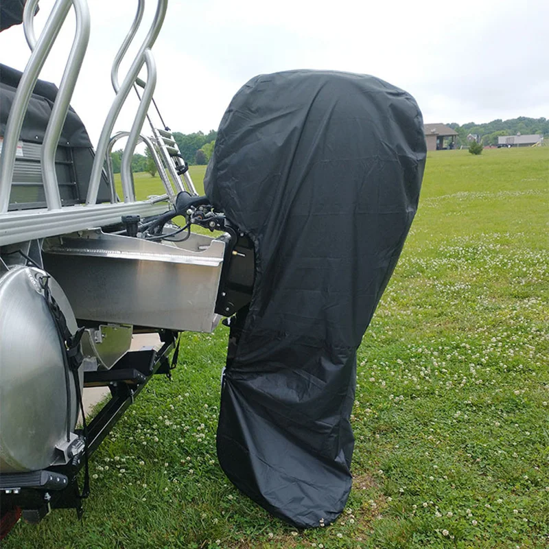 Outboard Motor Cover Waterproof - Abdeckungen für Außenbordmotoren, anhängerfähig, vollständige Abdeckung