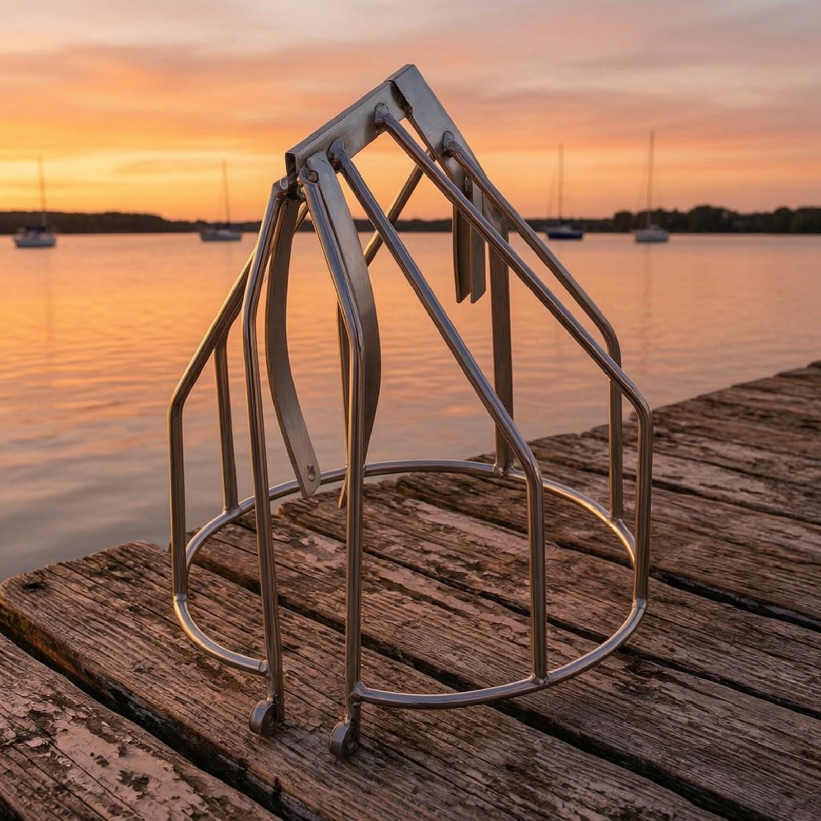 Outboard Motor Propeller Stainless - Außenbordpropellerschutz 304 Edelstahl Käfig Schutzgitter für