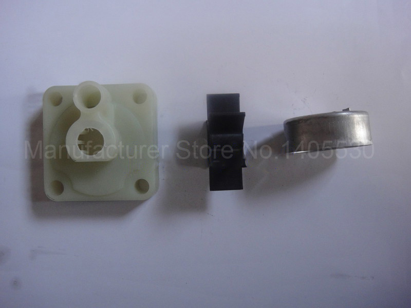Outboard Motor 4 Stroke 15Hp - Wasserpumpenlaufrad-Schüssel-Set für Yamabisi 4-Takt 9,9-15 PS