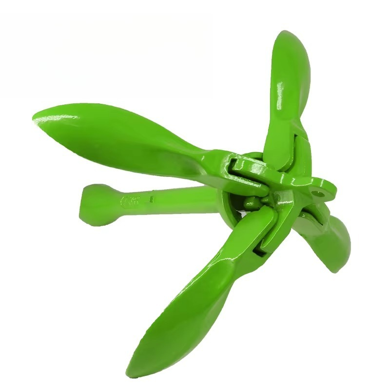 Boat Anchor Kit Galvanized - Marine-Hardware 3KG Kohlenstoffstahl Verzinkter Bootsanker 1,5KG