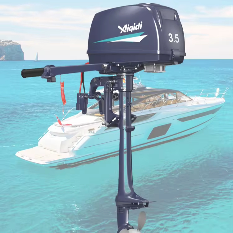Electric Outboard Motor 3Hp - E3 Elektrischer Außenbordmotor AIQIDI Geräuscharmer Luftgekühlter