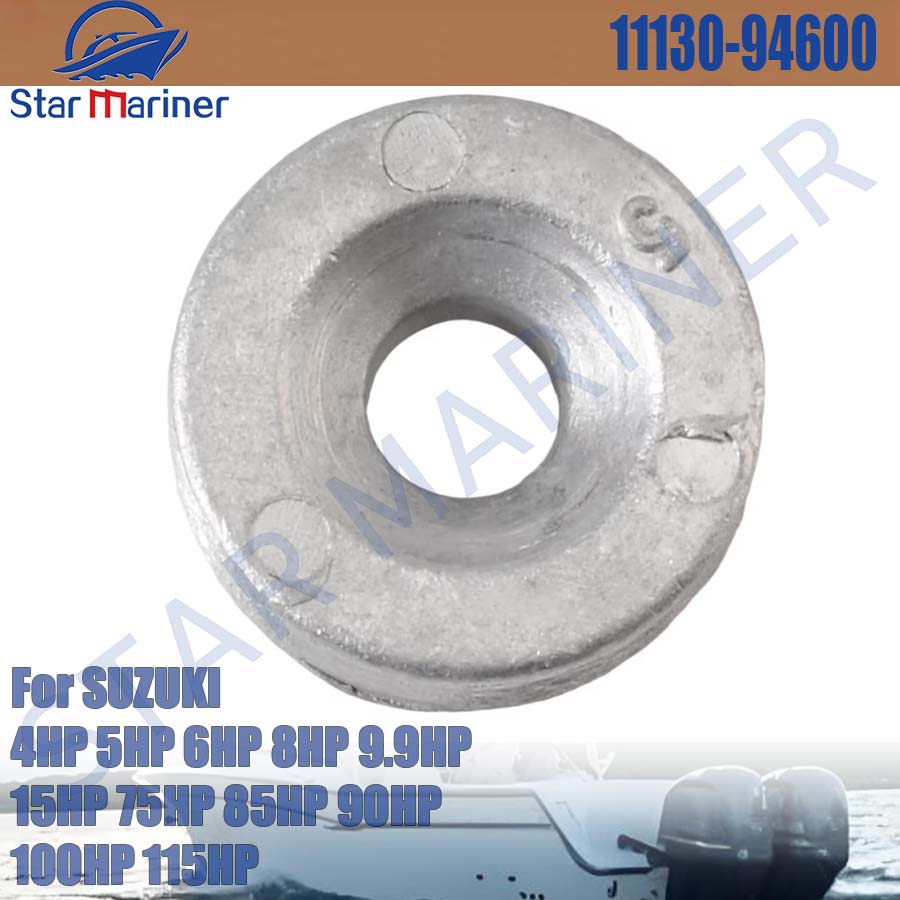 Outboard Motor 9.9Hp 4 Stroke - 11130-94600 Anode für SUZUKI Außenbordmotor 4PS