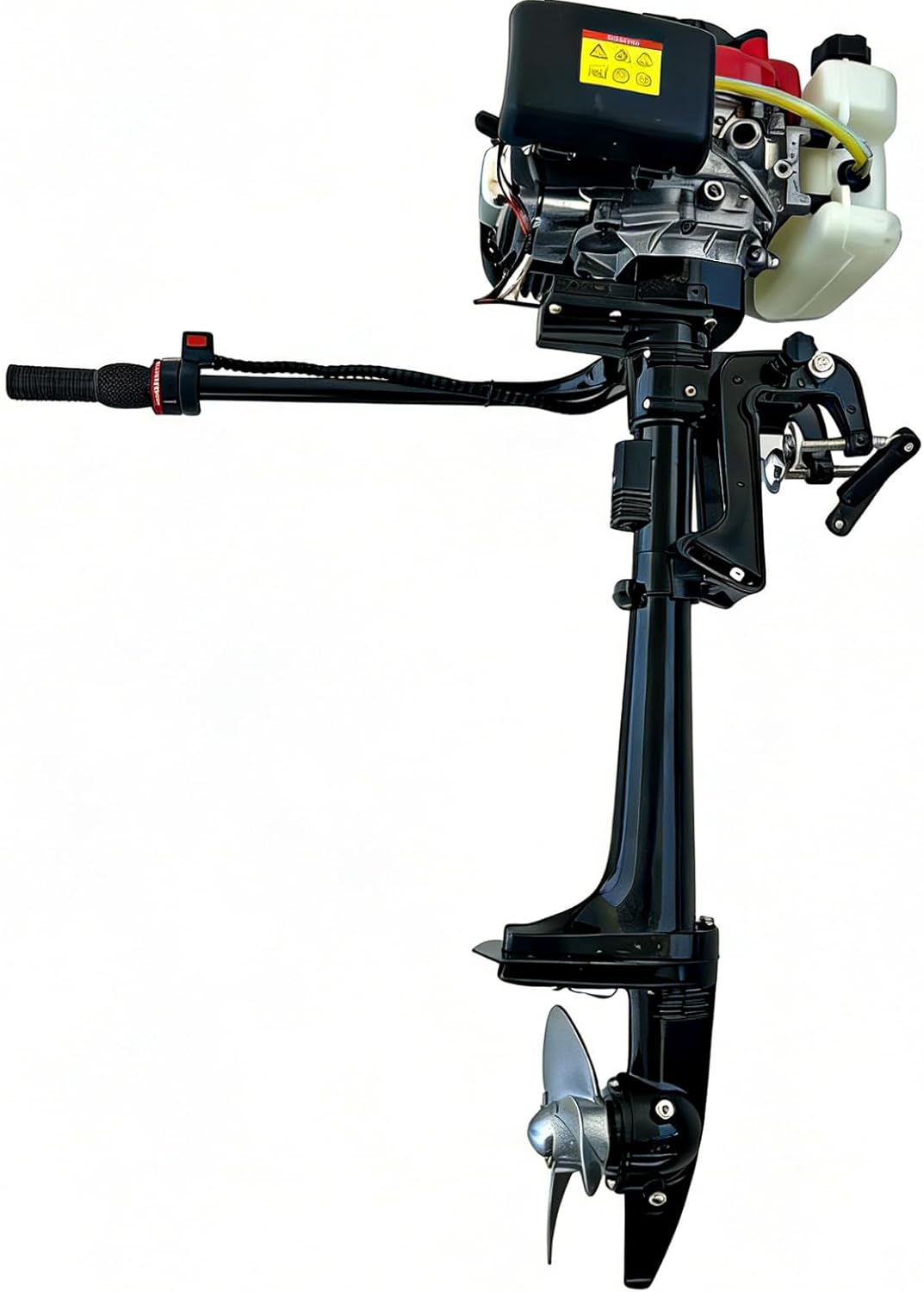 Outboard Motor 6Hp 4 Stroke - 6 PS 4-Takt-Benzin-Außenbordmotor, leichter, tragbarer, luftgekühlter