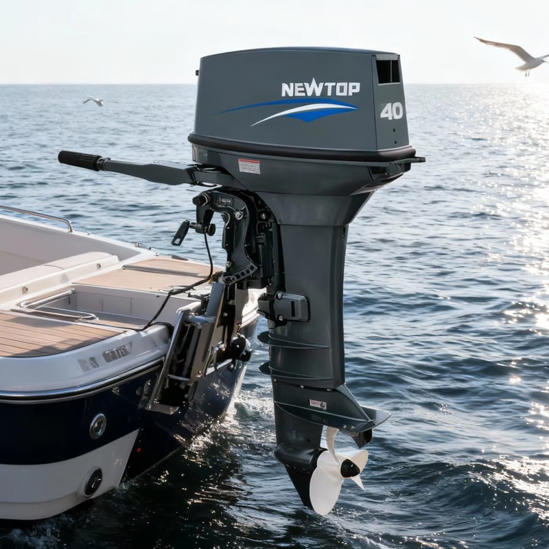 Outboard Motor 40Hp 2 Stroke - Außenbordmotor 2-Takt Bootsmotor 40PS Motor Fuera
