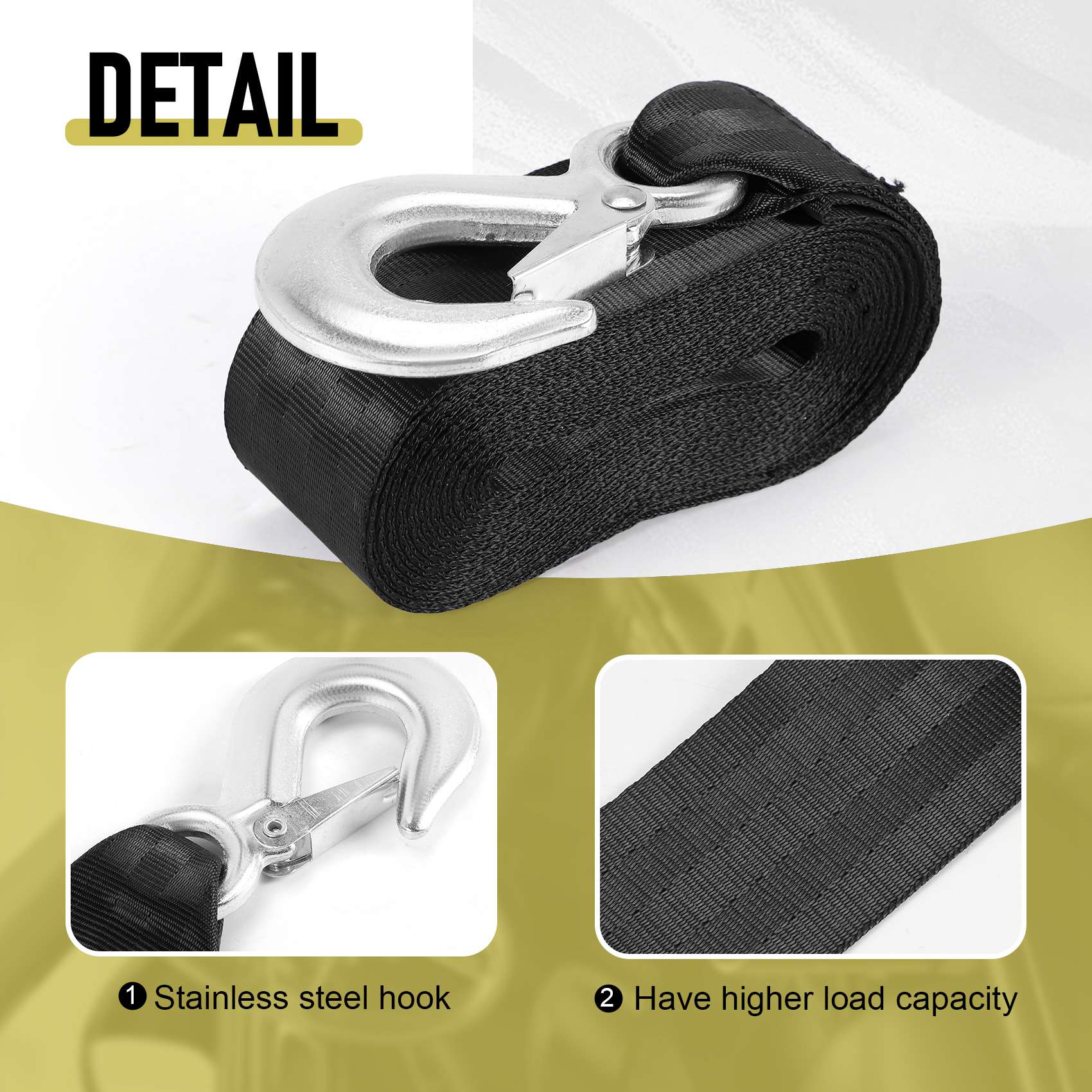 AEF5-Bootsanhänger-Windenrieme – Boat Trailer Winch Strap Bewertung und Preis