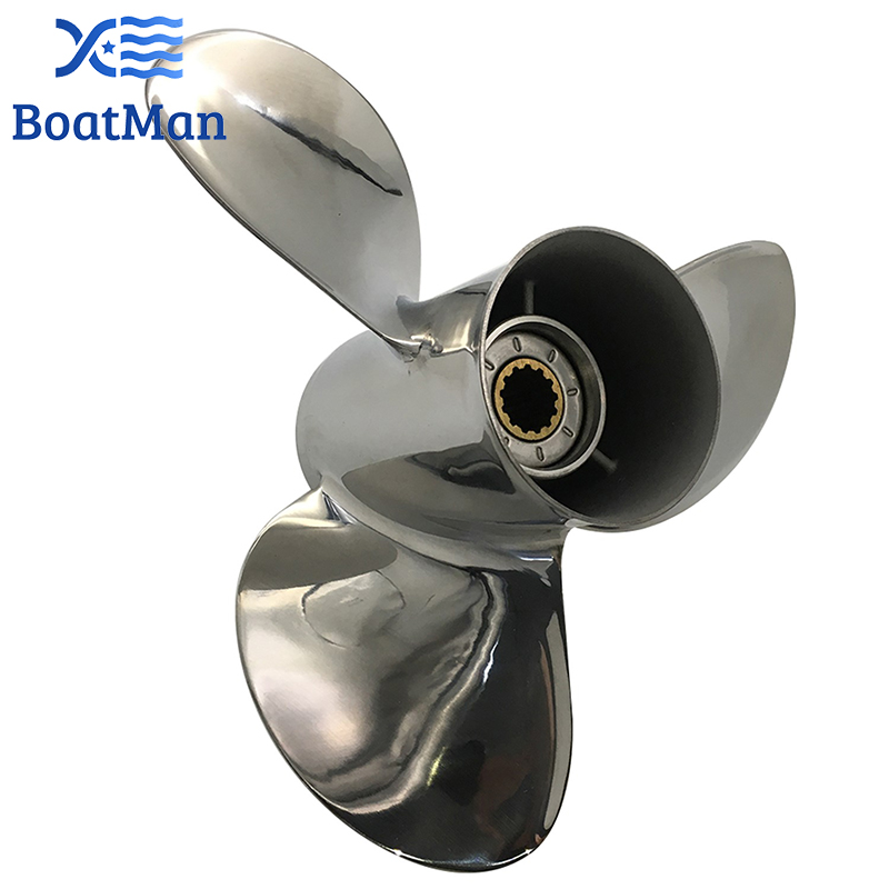 BoatMan ®   Edelstahl-Propelle – Outboard Motor Propeller Stainless Bewertung und Preis