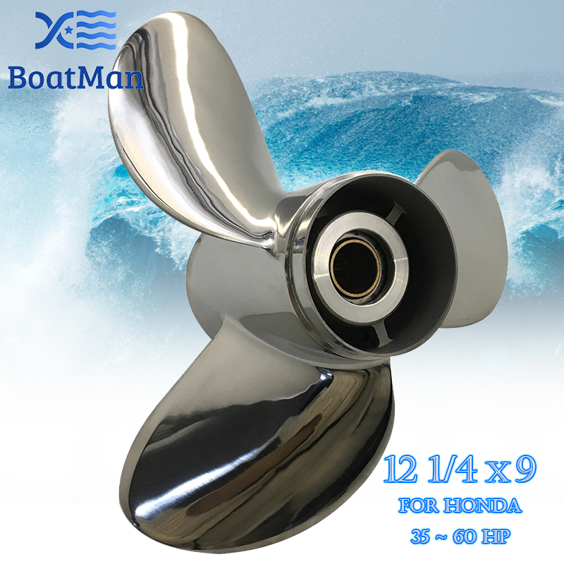BoatMan ®   Edelstahl-Propelle – Outboard Motor Propeller Stainless Bewertung und Preis