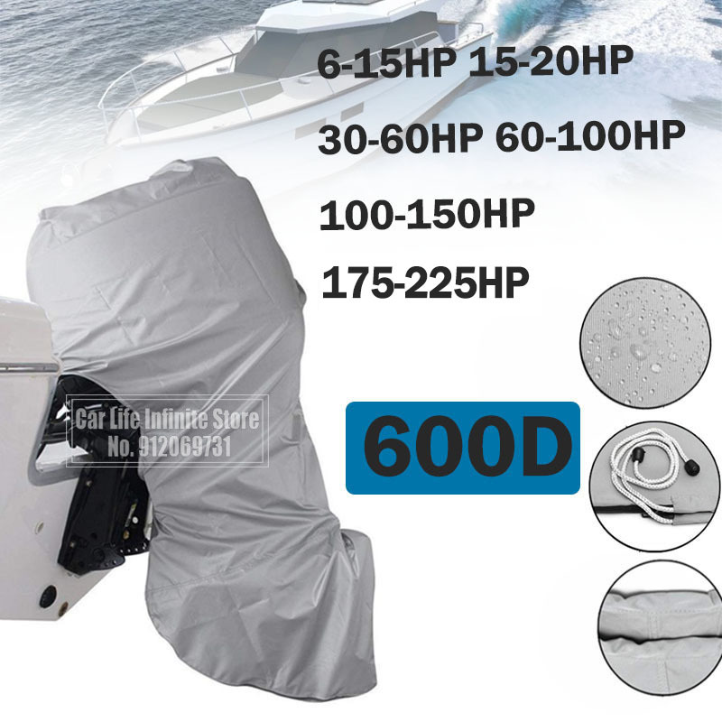 600D 6–225 PS, vollständiger A – Outboard Motor Cover Waterproof Bewertung und Preis