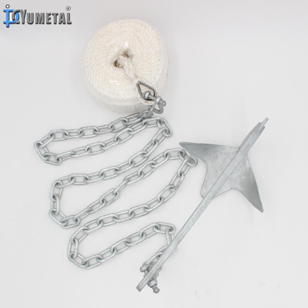 Bruce Anker-Set mit Seil und K – Boat Anchor Kit Galvanized Bewertung und Preis