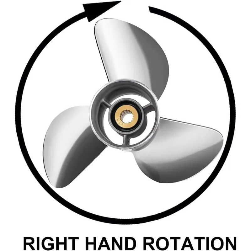 Bootspropeller, 3-Blatt, 15 Zä – Outboard Motor Propeller Stainless Bewertung und Preis