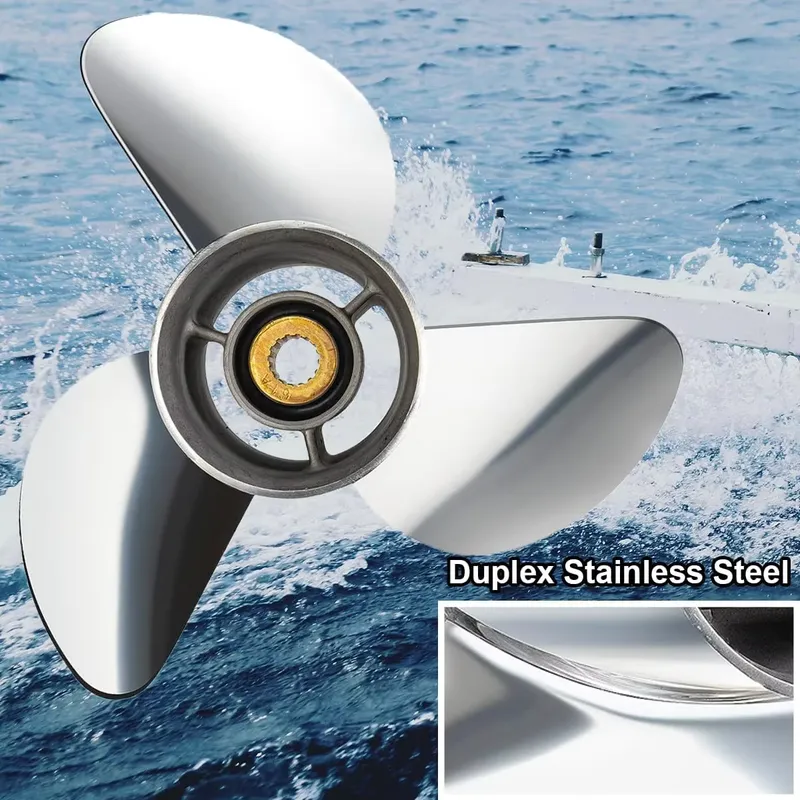 Bootspropeller, 3-Blatt, 15 Zä – Outboard Motor Propeller Stainless Bewertung und Preis