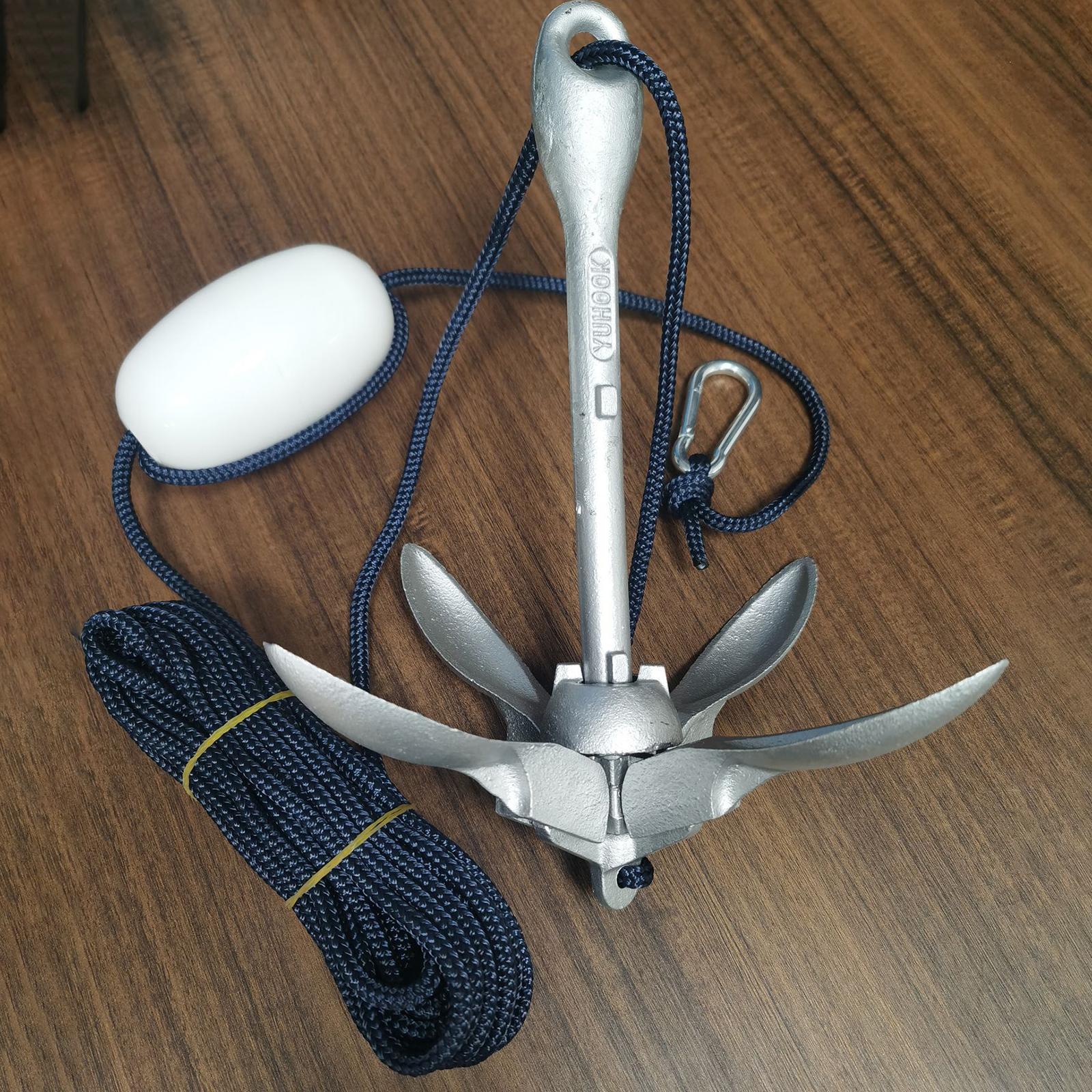 3,5lb Bootsanker Klappbarer Gr – Boat Anchor Kit Galvanized Bewertung und Preis