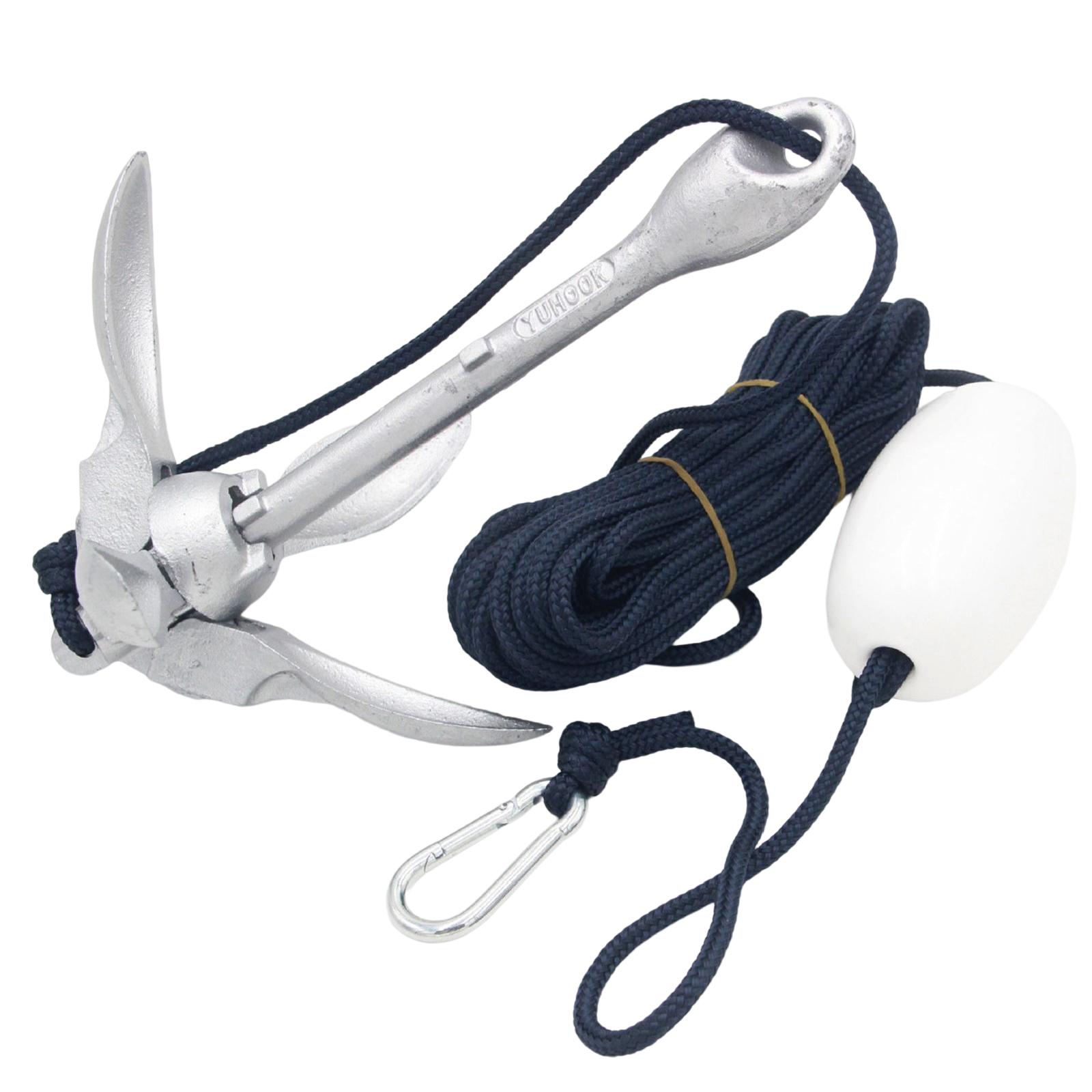 3,5lb Bootsanker Klappbarer Gr – Boat Anchor Kit Galvanized Bewertung und Preis