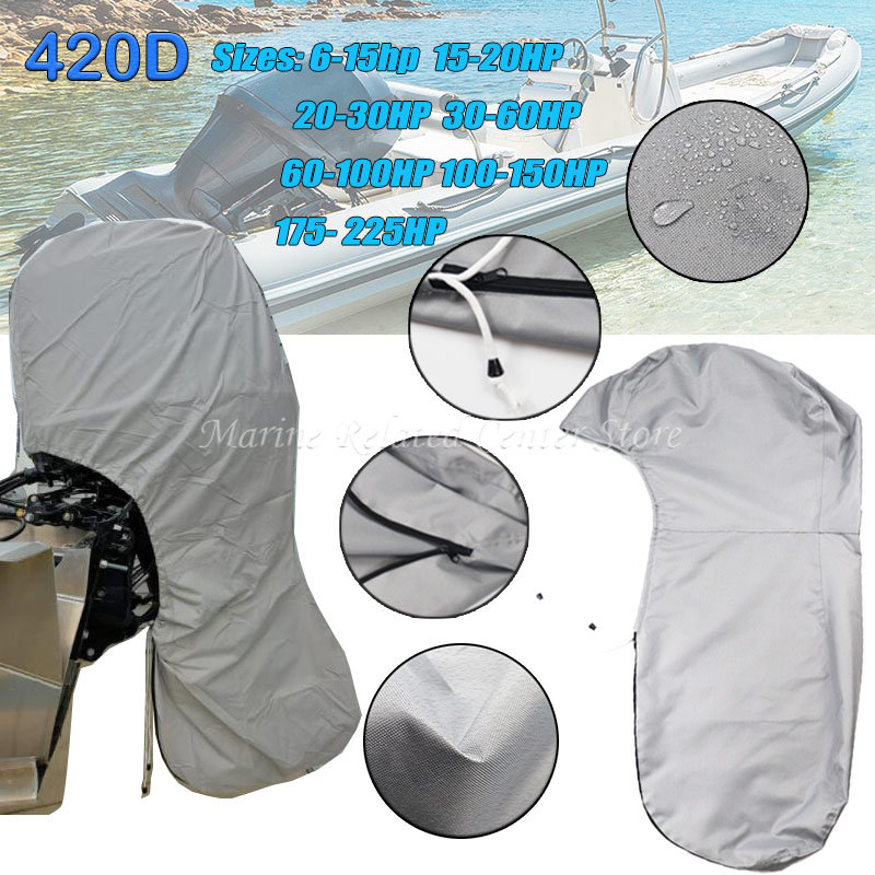 420D Graue 6-225PS Bootsmotore – Outboard Motor Cover Waterproof Bewertung und Preis