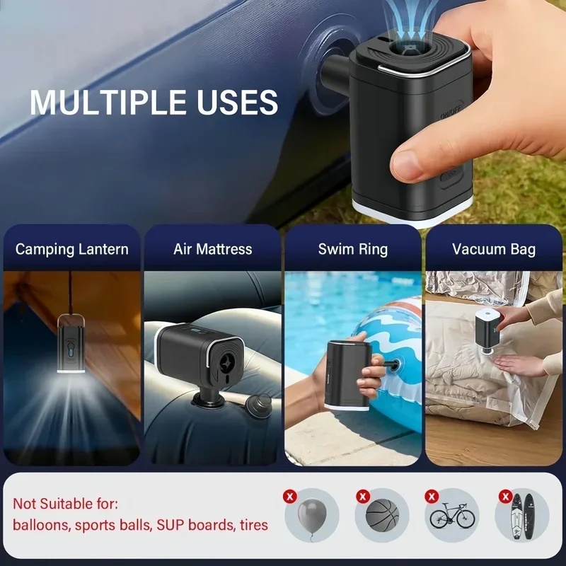 USB-Aufladbare Mini-Luftpumpe, – Inflatable Boat Electric Pump Bewertung und Preis