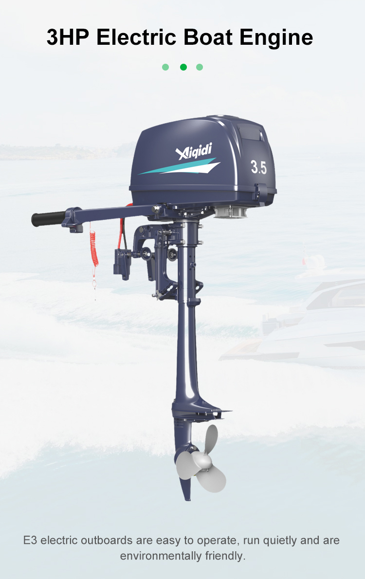 E3 Elektrischer Außenbordmotor – Electric Outboard Motor 3Hp Bewertung und Preis