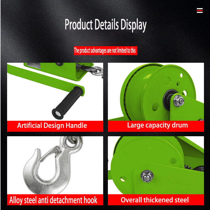 Manuelle Winde, bidirektional, – Boat Trailer Winch Strap Bewertung und Preis