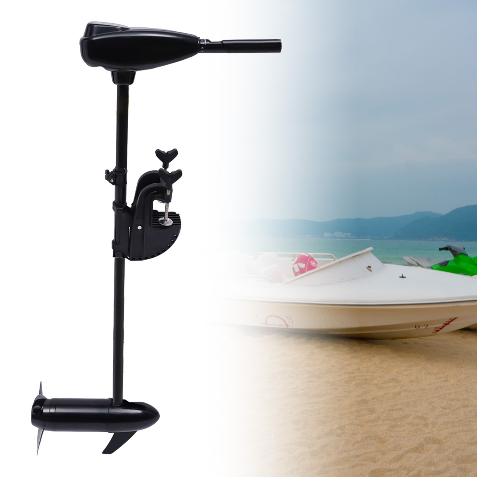 800W 12V Elektrischer Außenbor – Electric Outboard Motor 3Hp Bewertung und Preis