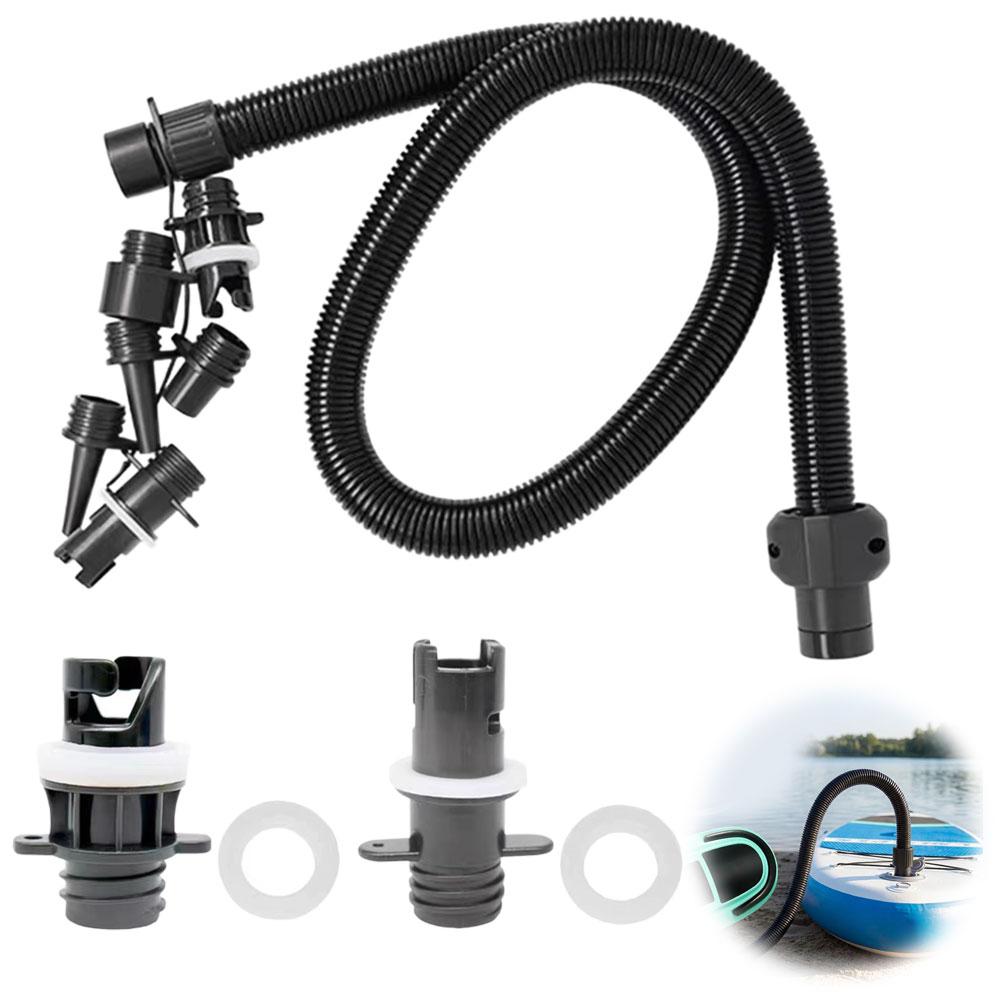 Luftschlauch-Set mit 7 Düsen,  – Inflatable Boat Electric Pump Bewertung und Preis
