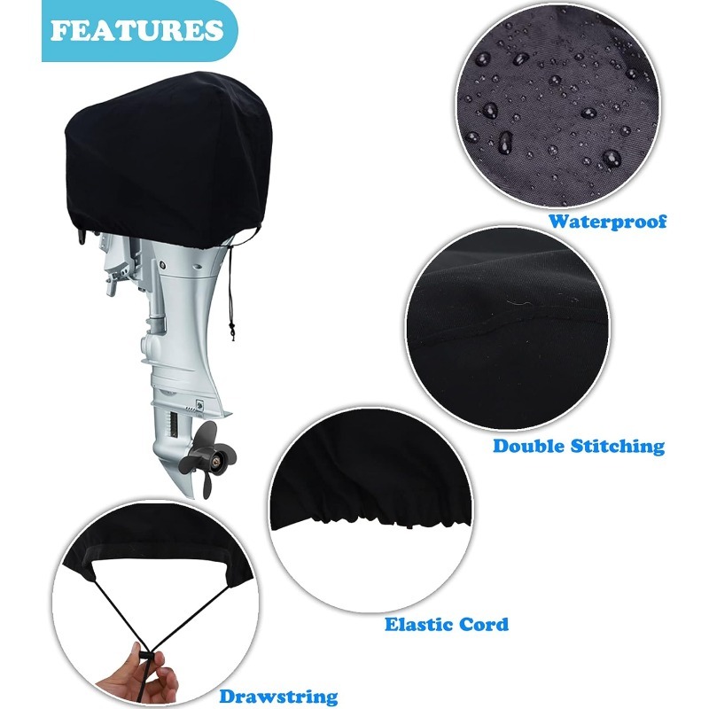 Motorboot-Abdeckung, halbtrans – Outboard Motor Cover Waterproof Bewertung und Preis