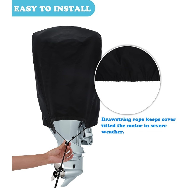 Motorboot-Abdeckung, halbtrans – Outboard Motor Cover Waterproof Bewertung und Preis